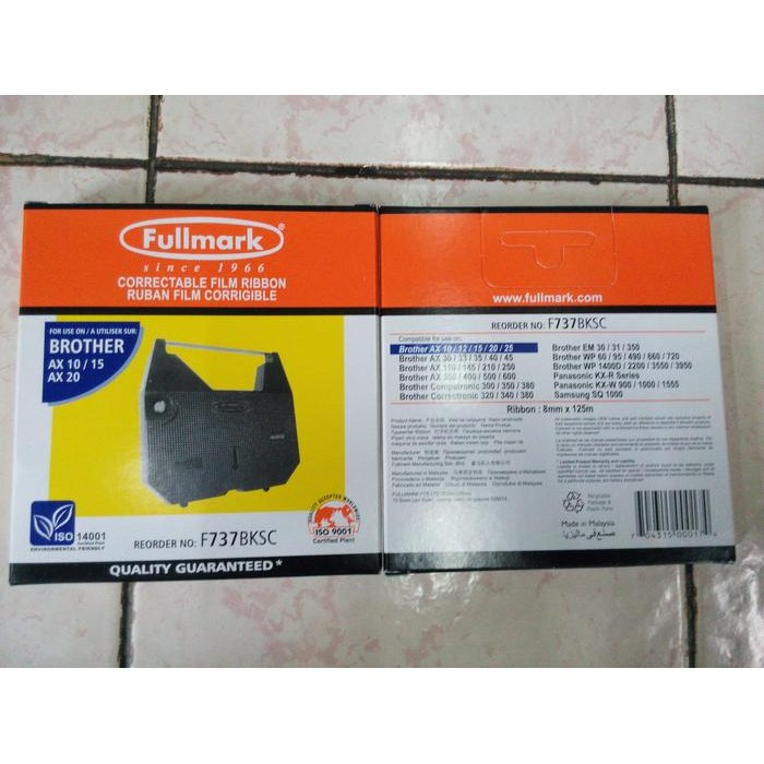 

PITA MESIN TIK ELEKTRONIK FULLMARKL UTK BROTHER 1030 BINDER STATIONERY