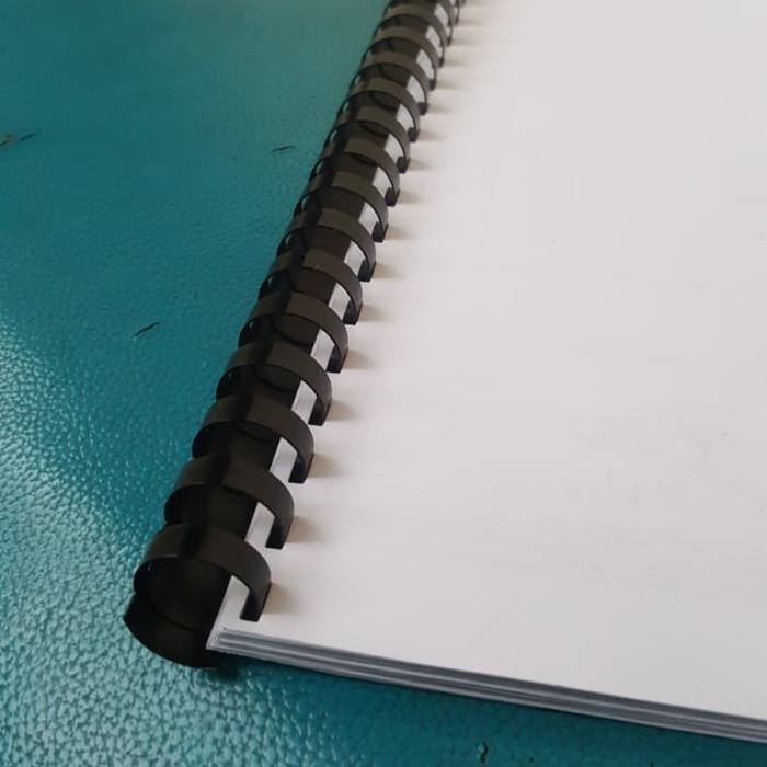 

RING PLASTIK UKURAN 9/16IN SPIRAL PLASTIK 9/16 INCHI 84LUBANG