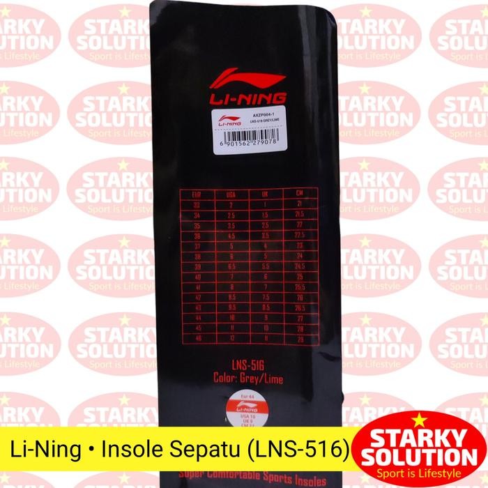Sol Sepatu Insole Empuk Badminton Tenis Basket Voli Lining Original Best Seller