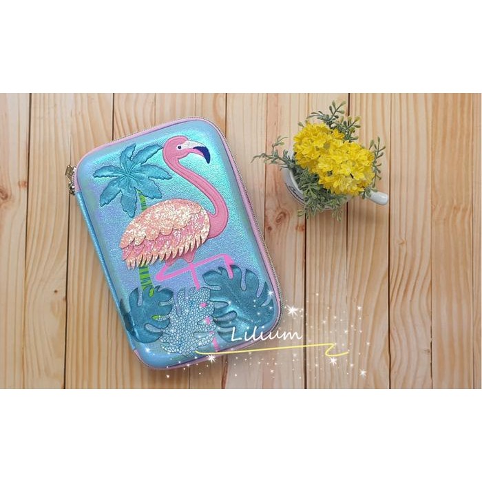 

KOTAK TEMPAT PENSIL HARDCASE FLAMINGO 3D PREMIUM SEPERTI SMIGGLE