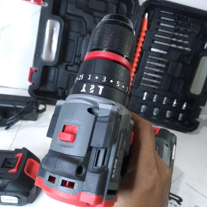 Xapr Apr Ap34+ 13Mm Bor Brushless Impact Drill Batrai Lxt Ap34