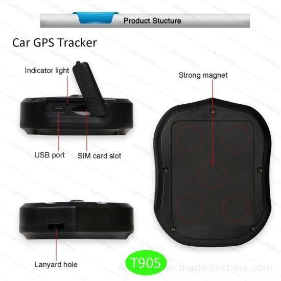 GPS Tracker Magnet TKSTAR TK905-TK915 Magnet Waterproof GPS Mobil