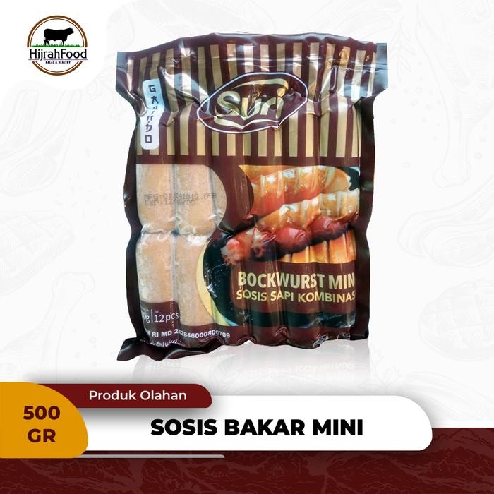 

Pilihan- Suri Sosis Sapi Bakar Mini Beef Sausage Value