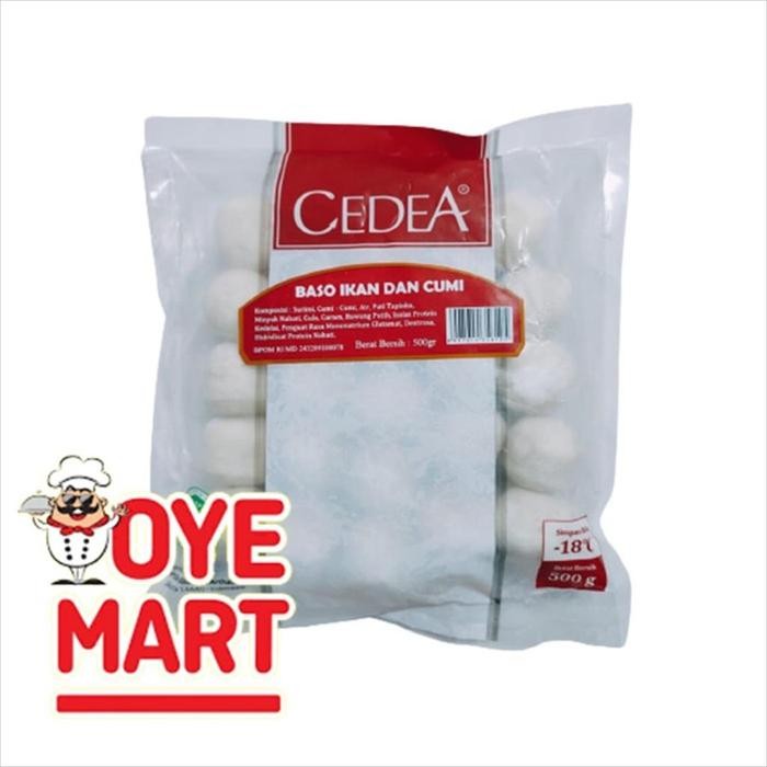 

Pilihan- Cedea Bakso Ikan Dan Cumi 500Gr Ikan Olahan Rasa Cumi Harga Promo