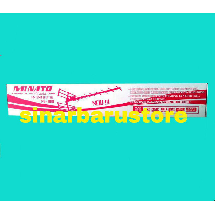 Antena Tv Luar Minato + Kabel 008