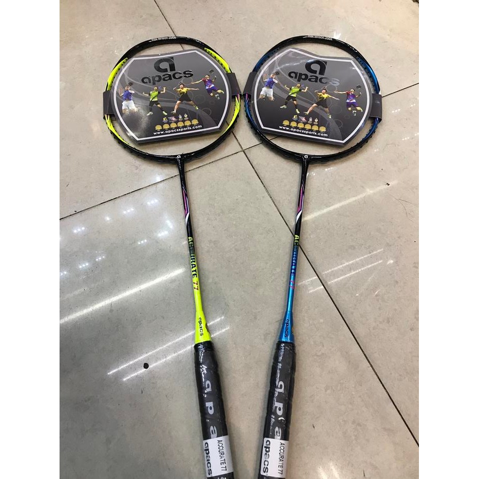 RAKET BULUTANGKIS APACS UK ACCURATE 77 BATANGAN