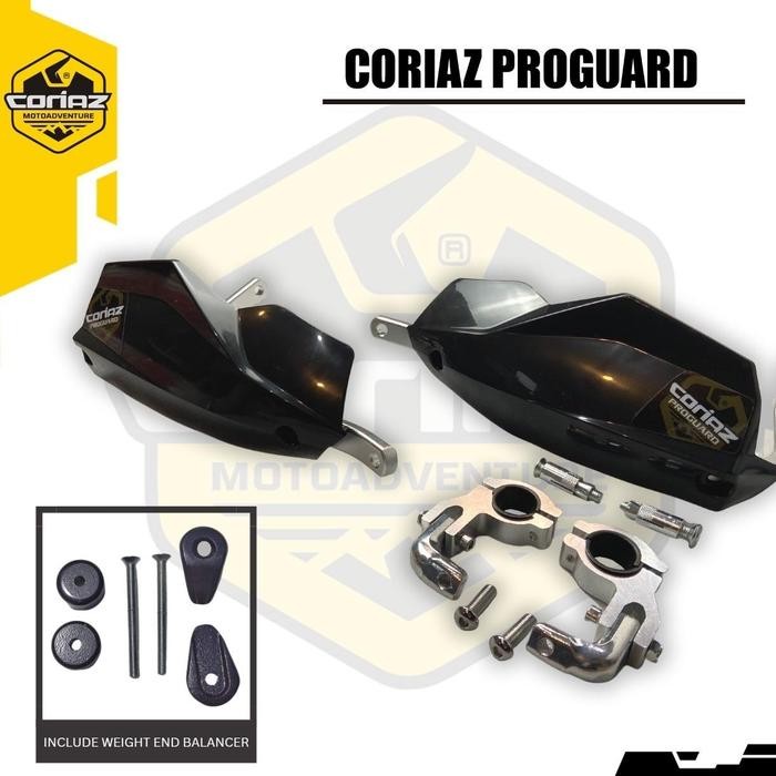 Ready Stock Handguard Coriaz Proguard Universal Crf 250 Rally, Klx 250, Versys, Etc
