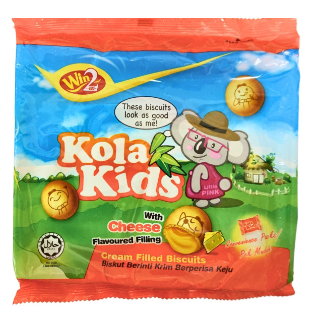

S30864 WIN2 KOLA KIDS WITH CHEESE BISKUIT 96GR MAJU BERSAMA (20250915)