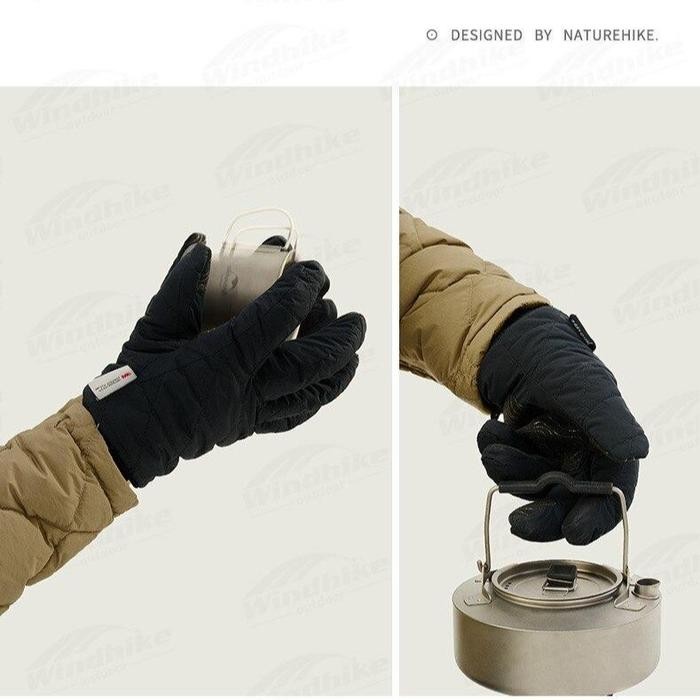 SARUNG TANGAN HANGAT HIKING CAMPING 3M NATUREHIKE CNH22FS004