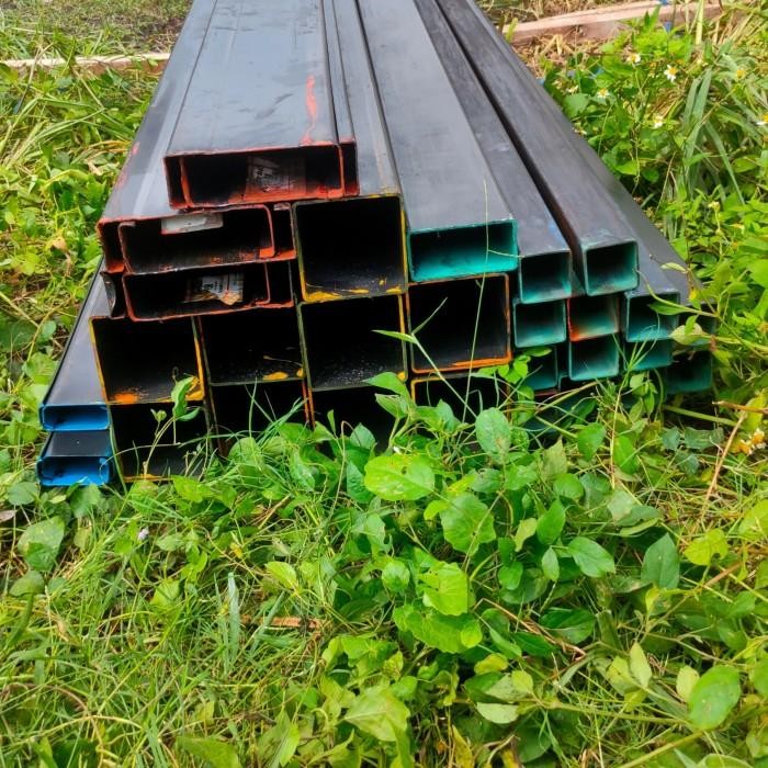 besi hollow 50x100 2.3mm hitam