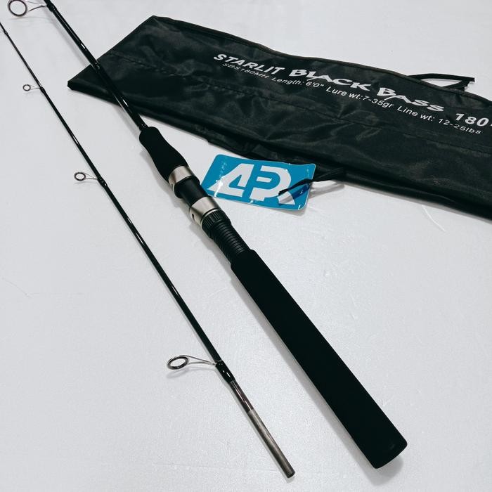 JORAN STARLIT BLACK BASS 180 MH 12-25LB (TERBAIK) (TERBARU) (TERMURAH)