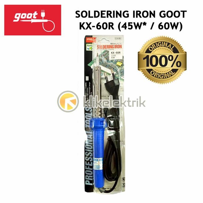 Ready GOOT Solder Goot KX-60R 45W Original Japan 60W Power Hemat Energi Nichrome Heater Profesional