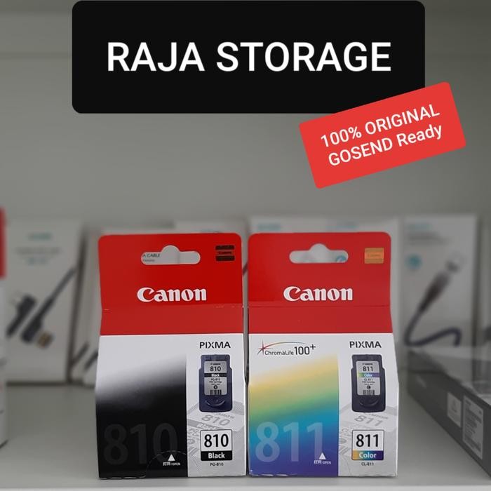 Canon Cl811 & Pg810 Cartridge Color Black Cl 811 Warna Pg 810 Hitam