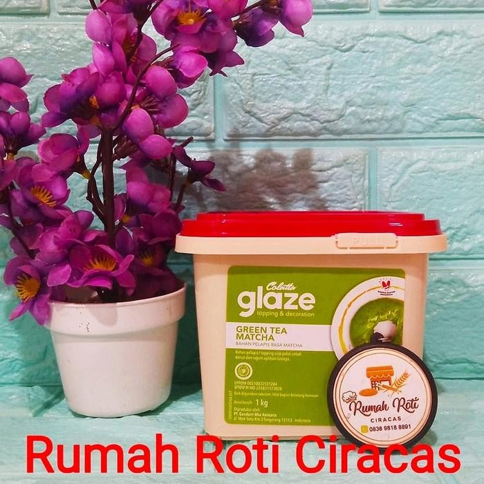 

Stok Baru COLATTA MATCHA 1KG GLAZE GREEN TEA TOPPING DONUT RASA DIP 1 KG PAIL