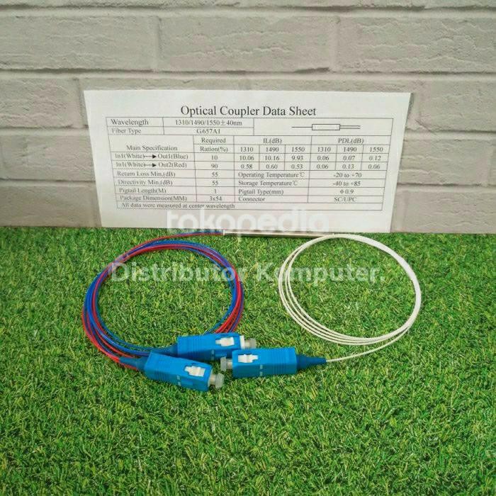 Pilihan- Splitter Ratio/Fbt Splitter Ratio 10/90