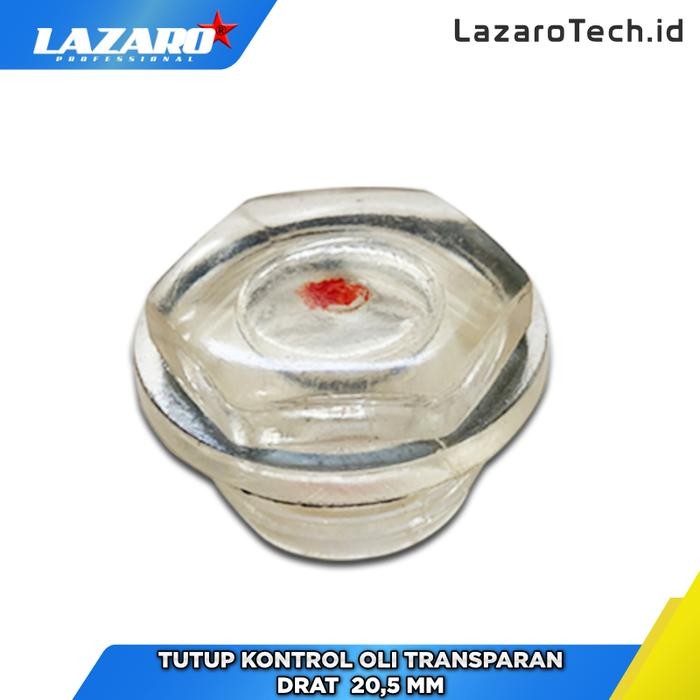 Tutup Kontrol Oli Kompresor Transparan LAZARO