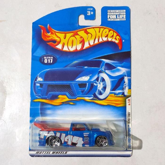 Pilihan- Hotwheels Hot Wheels Super Tuned Biru 2001 First Editions Blue Card