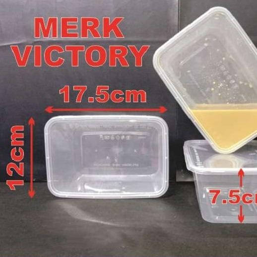 THINWALL 1000ML FOOD CONTAINER KOTAK MAKAN BOX TEMPAT MAKAN PLASTIK