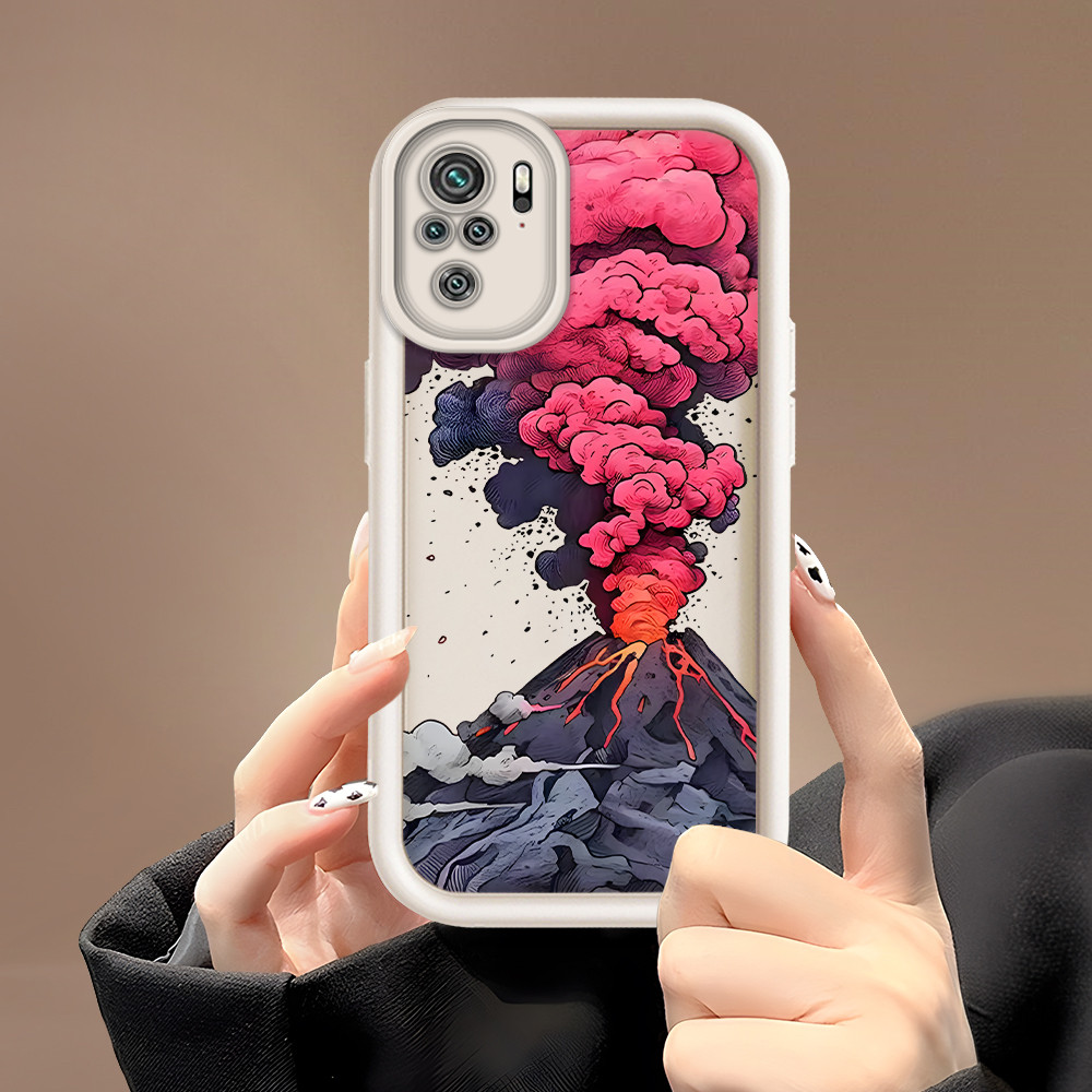 Casing Hp Untuk Xiaomi Redmi Note 10 10S Poco M5S 4G Phone Case Softcase Soft Cassing Mode Gunung Be