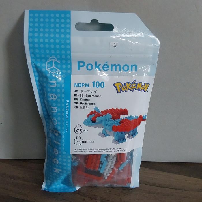 Nanoblock 100 Pokemon Bohmander 210Pcs 22746 [Original Nanoblock]