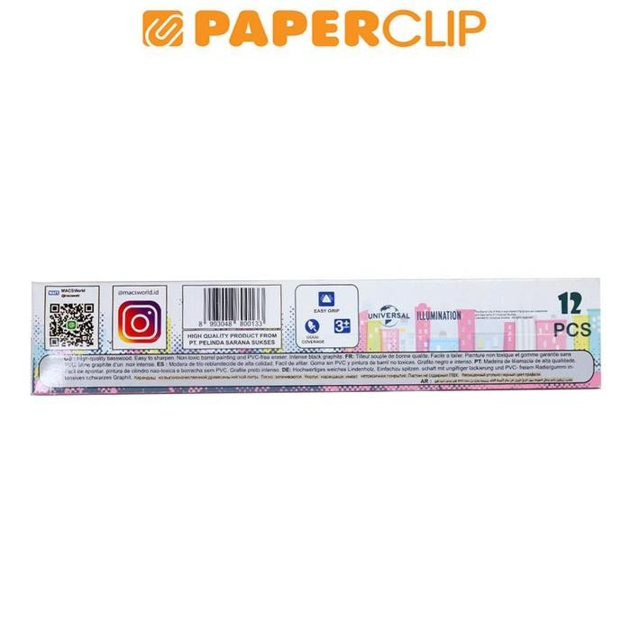 

PENSIL KAYU MACS PETS 80013 ISI 12