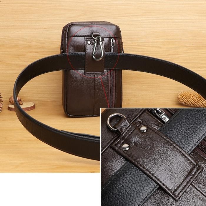 Bagus Tas Selempang Pria Kulit Import Tas Hp Terlariss 