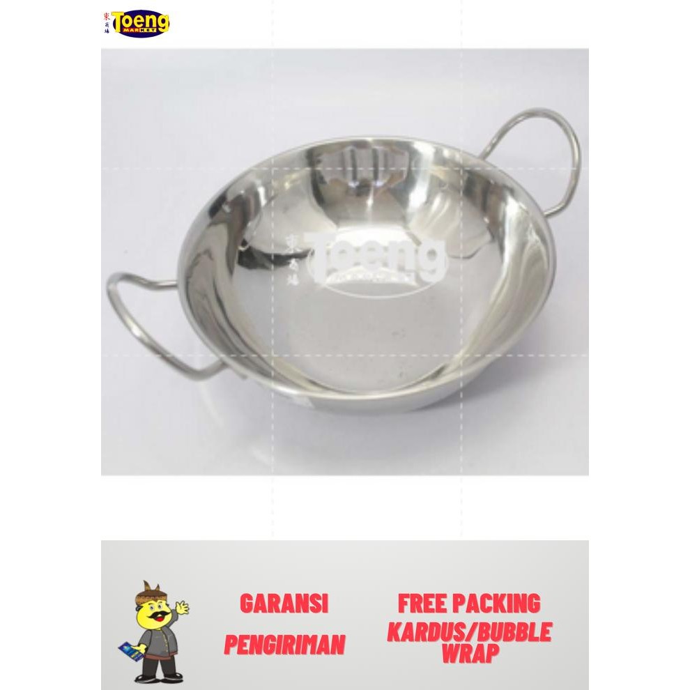 Terbaik Wajan S/S 24Cm Cookmaster / Wajan Steel Stainless Cookmaster 100% Ori