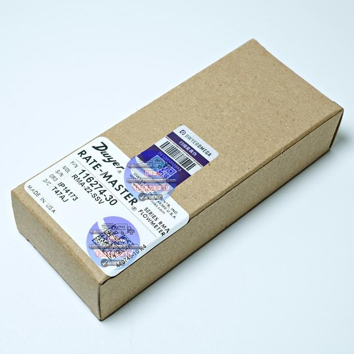 DWYER RMA-22-SSV Rate Master Flow Meter Dwyer RMA-22-SSV