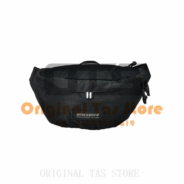 Tas Pinggang Eiger 910004974 Emissary Cross 3L Sling Waist Bag - Black best seller