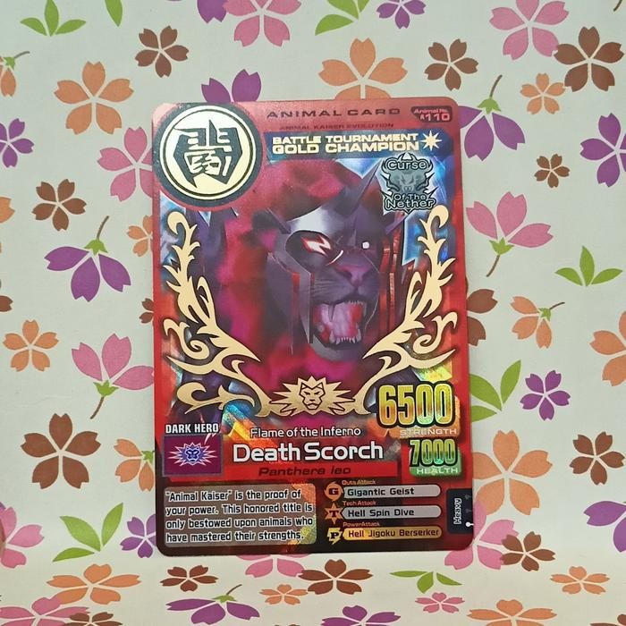 HARGA DISKON death scorch gold champion animal kaiser