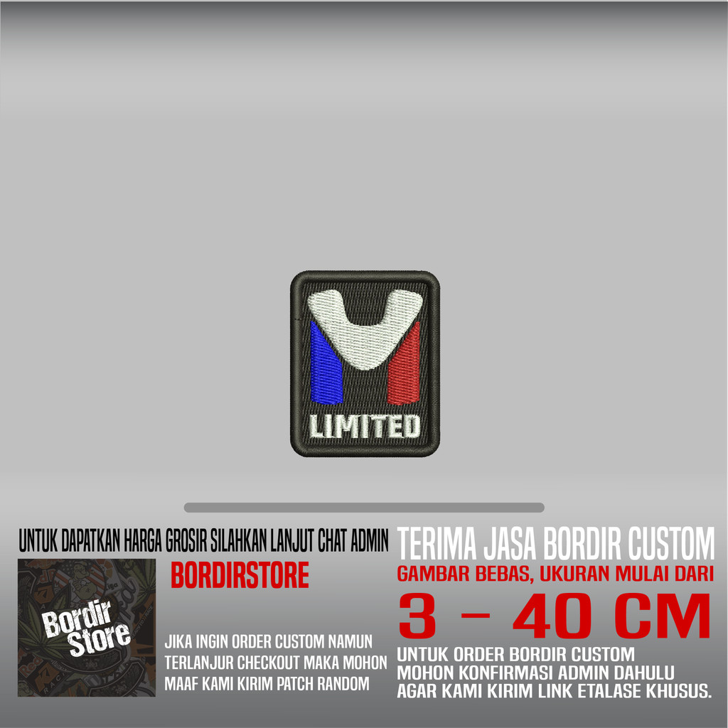 M MILLET LIMITED BS-356 PATCH BORDIR LOGO/EMBLEM