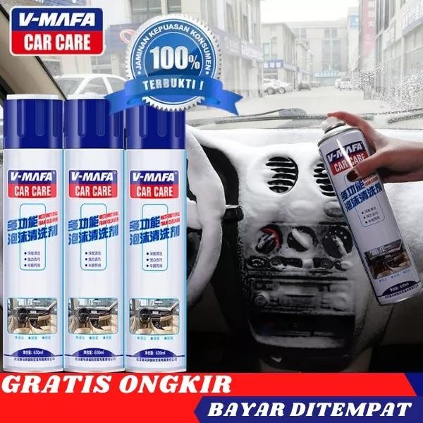 Foam Cleaner Multifungsi/V MAFA CAR CARE/Pembersih interior mobil/Multifunctional foam cleaner/Car