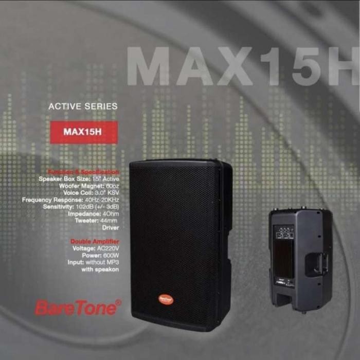 CUCI GUDANG Speaker aktif Baretone 15 15H