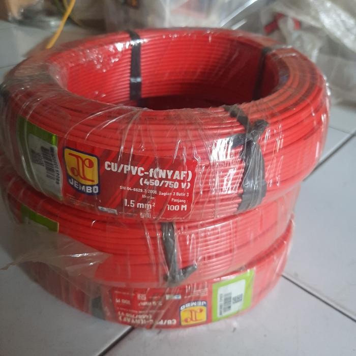 Kabel Nyaf 1,5Mm Jembo Merah