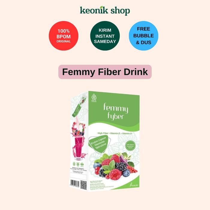 skig- Femmy Fiber - Minuman Fiber Drink - Diet - Detox
