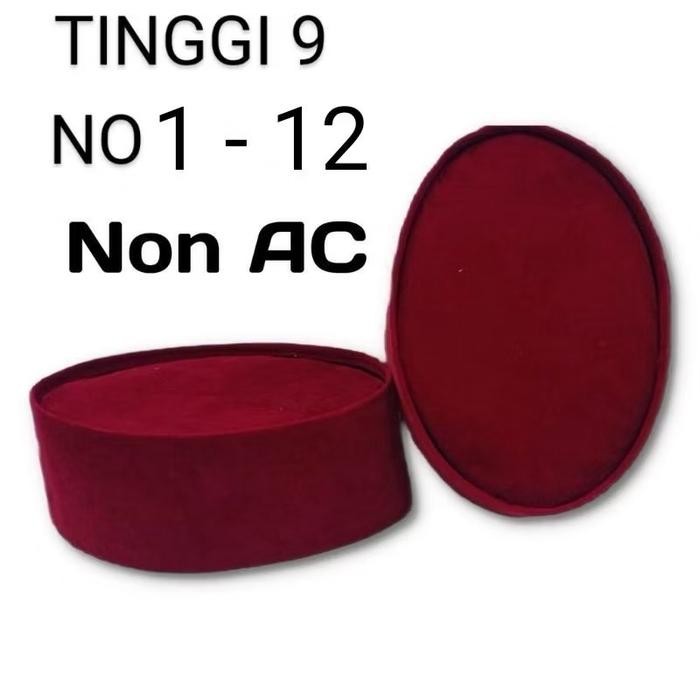 ORIGINAL SONGKOK MERAH CABE BETAWI / PECI MERAH POLOS NON AC ( PRESIDENT ) READY STOCK