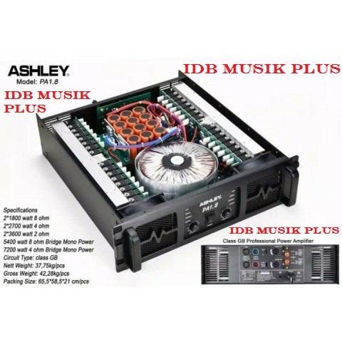 Power Ampli Class GB Ashley Pa1.8 Pa 1.8 Original Ashley