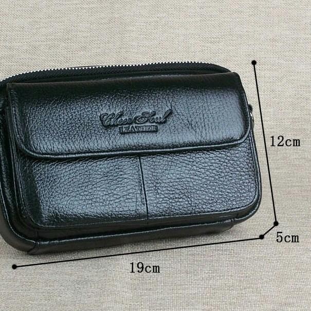 Tas Selempang Mini Pria - Wanita Cheer Soul Dompet Kulit Hp