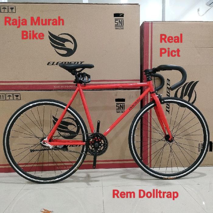 Sepeda Fixie Odessy RM 1050 Rem Torpedo Doltrap 700C Sepeda Odessy Fixie Rem Torpedo