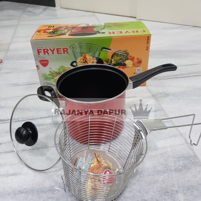 HariPromo- Deep Fryer 18 Cm Maspion / Panci Penggorengan Ayam Kentang