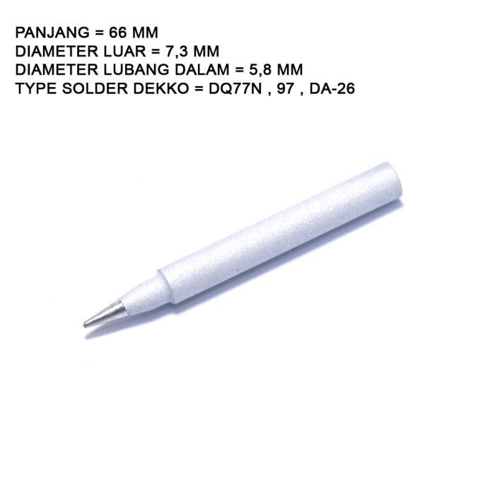 Import Mata / Ujung Solder Dekko DQ-77N - 20-200 Watt Termurah