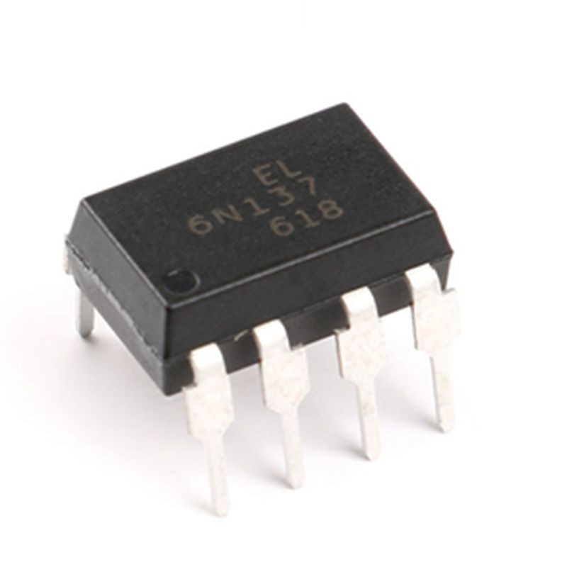 10PCS/LOT 6N137 DIP-8 EL6N137 6N137M Photoelectric Coupler Optocoupler