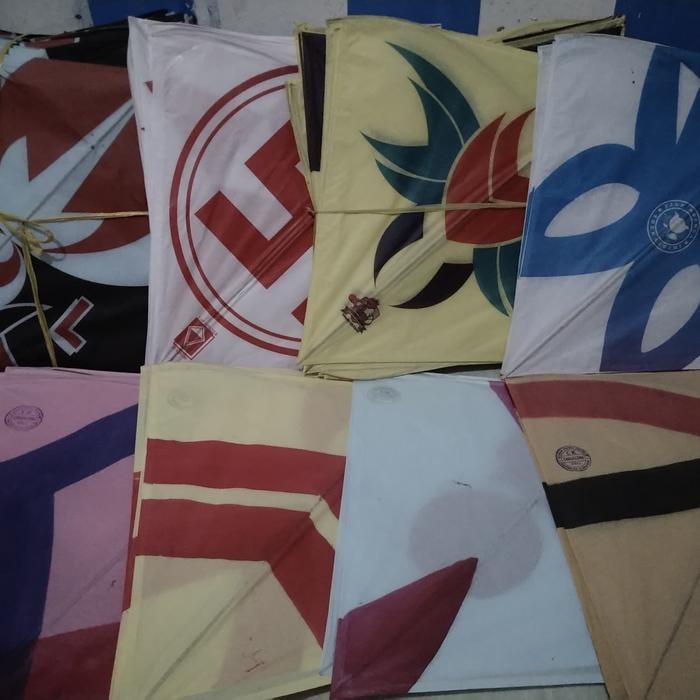 LAYANGAN ADUAN SABLON UK 56 100PCS