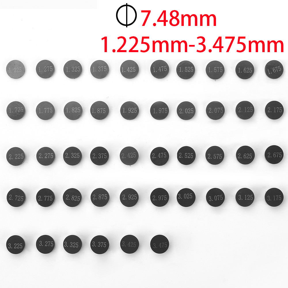 7.48Mm Engine Adjustable Valve Shim Pad For Yamaha Yzf-R1 Yz250F Wr250F Yzf600R Yzf750R Yzf-R6