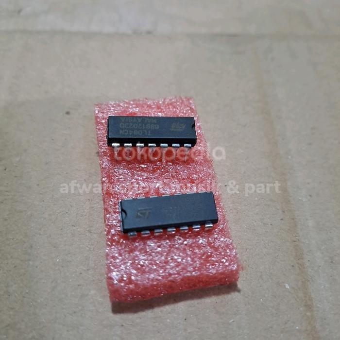 IC TL 084 CN Quad OP - Amp Original ST Product Malaysia .