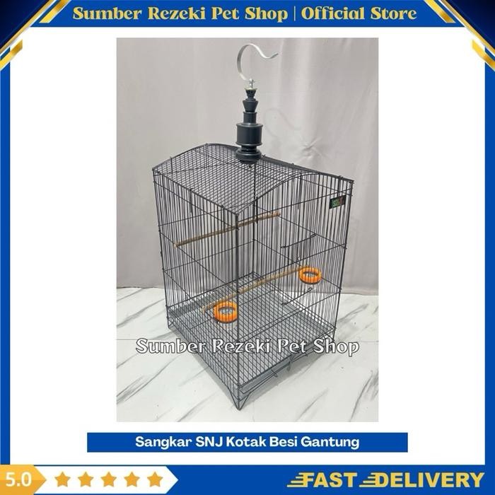 SIAPKIRIM SNJ No 2 Sangkar Kotak Besi Gantung READY STOCK