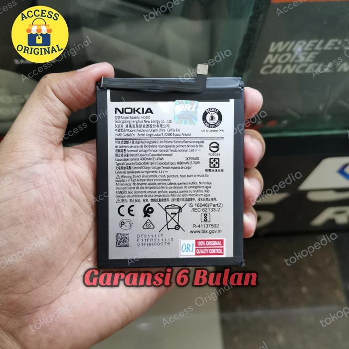 Baterai Battery Batre Batere Nokia 5.4 Nokia 3.4 5G HQ430 Original