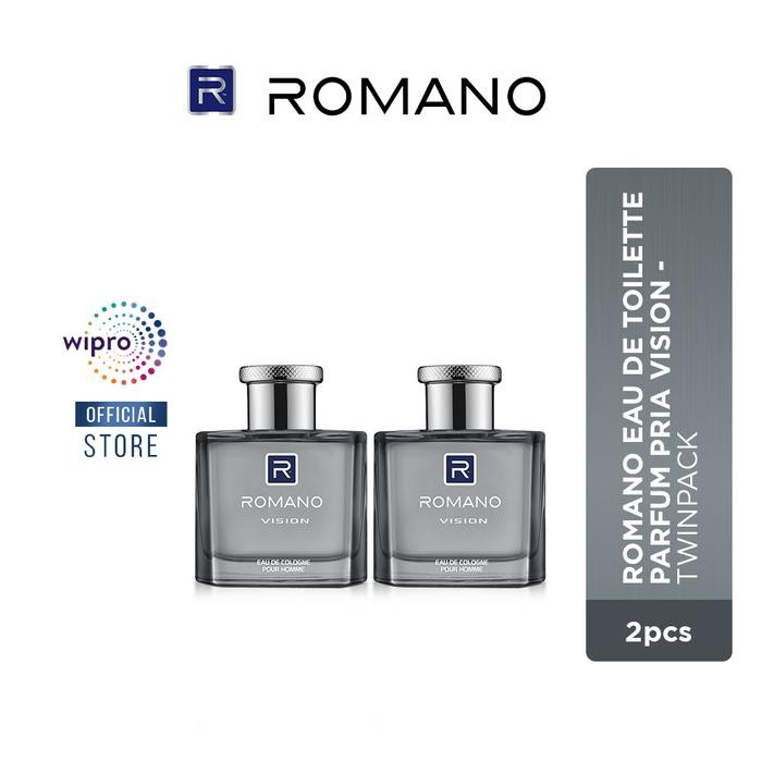 Romano Eau de Toilette Vision - Twinpack - parfum pria