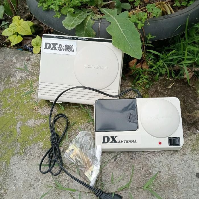 BOOSTER ANTENA PF DX 9900 NEW TV BOOSTER PEMBERSIH PENGUAT SIARAN