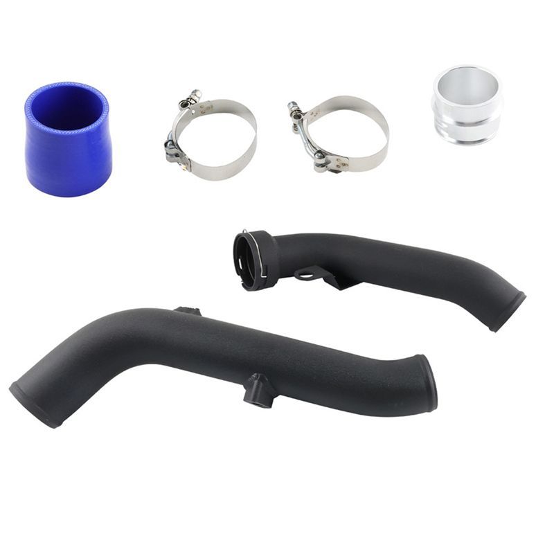 DURABLE-CONVERSION TURBO DISCHARGE PIPE KIT TURBOCHARGER ALUMINUM PIPING TURBO DISCHARGE PIPE KIT